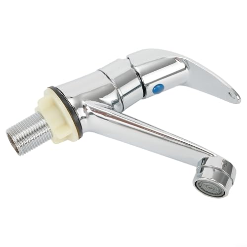 Moderne Waschbeckenarmatur in Chrom, mit einem einzigen Griff und reibungsloser Bedienung Keramikkartusche Moderne Waschbeckenarmatur in Chrom, mit einem einzigen Griff und reibungsloser Bedienung Keramikkartusche von BlissfulAbode