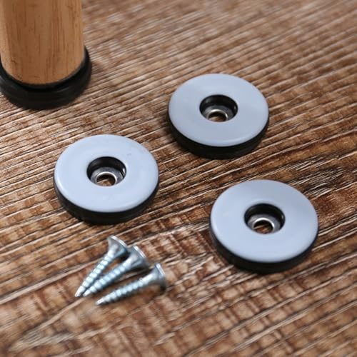 Möbelgleiter 20 robuste Schieber zum Bewegen von Betten, Sofas und Tischen mit Leichtigkeit (30 mm) von BlissfulAbode