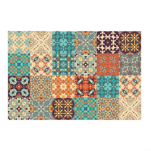 Mosaik-Wandfliesen verschönern jeden Raum sofort mit diesem Set aus 24 einfach zu verwendenden Aufkleberfliesen Mosaik-Wandfliesen verschönern jeden Raum sofort mit diesem Set aus 24 einfach zu verwendenden Aufkleberfliesen von BlissfulAbode
