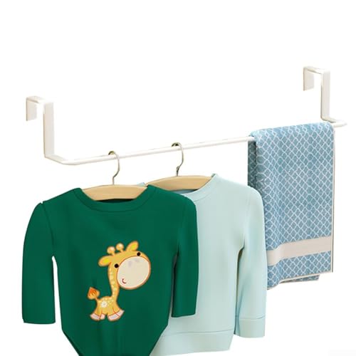 Multifunktionaler Handtuchhalter für Heizkörper zum bequemen Trocknen und Aufhängen von Handtüchern und Socken (weiß-groß) von BlissfulAbode