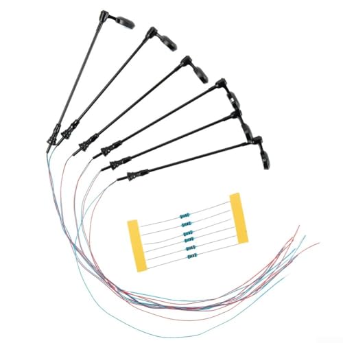 Optimierte Beleuchtungslösungen für Eisenbahnplattformen mit 0,5 mm Dicke, komplettes Set mit 612 LEDs und Serienwiderstandszubehör von BlissfulAbode