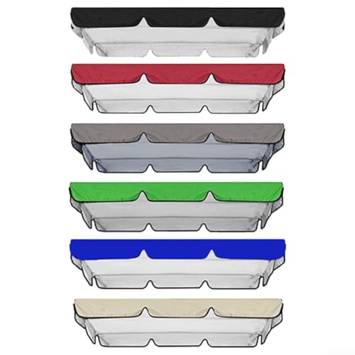 Outdoor Baldachin Schaukel Abdeckung aus wasserdichtem Polyester für Gartenschutz (H) von BlissfulAbode