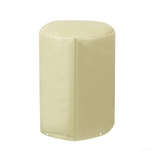 Outdoor-Schutzhülle für Drucktanks und Pumpen mit Frostschutz-Thermofutter und wasserabweisender Außenschicht mit verstellbarem Verschluss (Φ70 cm x 110 cm) von BlissfulAbode