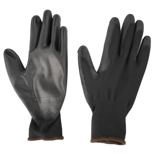 PU beschichteter Handschutz im Set von 12 Paaren geeignet für verschiedene Anwendungen (L) von BlissfulAbode
