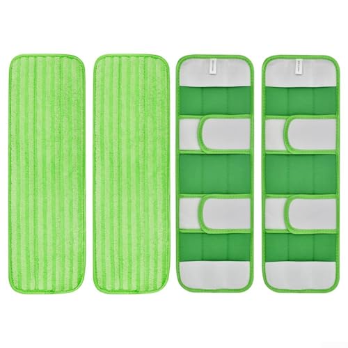 Premium Mikrofaser-Wischmopp-Pad-Nachfüllpackungen für Swiffer For Sweeper XL Verbessern Sie Ihre Reinigungsroutine mit Leichtigkeit (4 Stück) von BlissfulAbode
