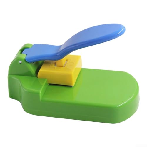 Puzzle-Maschine für 10,2 x 15,2 cm große Bilder, lustiges kreatives Werkzeug für Kinder und Erwachsene (grün) von BlissfulAbode