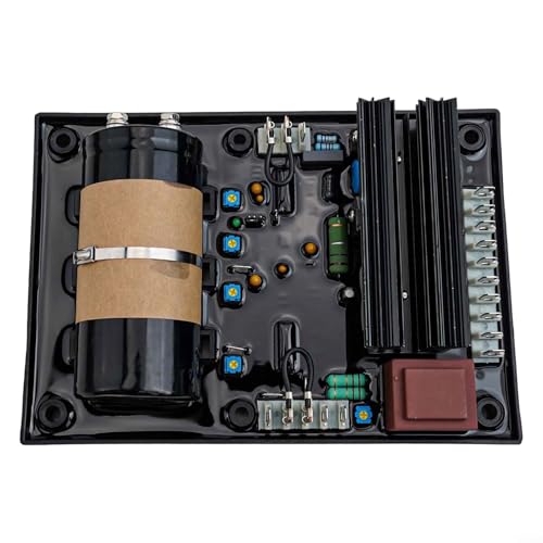 R448 AVR-Modul für Leroy Somer Lichtmaschinen Automatischer Spannungsregler Eigenschaften Einstellbare Spannungsregelung Stabilitätseinstellung Eingebauter Unterdrehzahlschutz Kompatibel mit SHUNT von BlissfulAbode