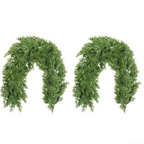 Rattan-Dekoration für Weihnachten, Esstisch, geeignet für Innen- und Außenbereich, 1 m, 2 Stück Rattan-Dekoration für Weihnachten, Esstisch, geeignet für Innen- und Außenbereich, 1 m, 2 Stück von BlissfulAbode