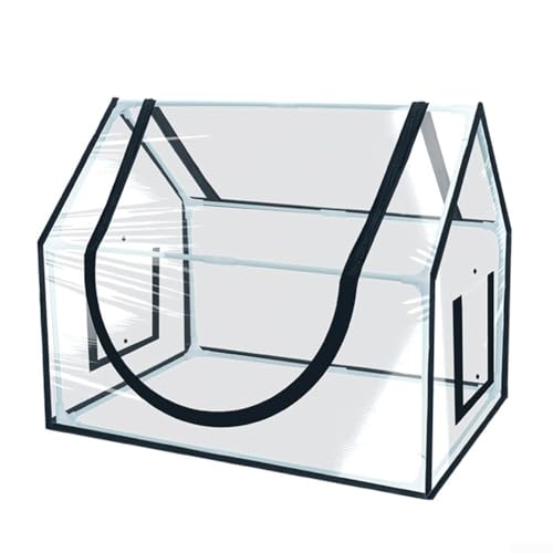 Regenfestes Gartengewächshaus aus transparentem PVC, perfekt für den Balkongebrauch von BlissfulAbode