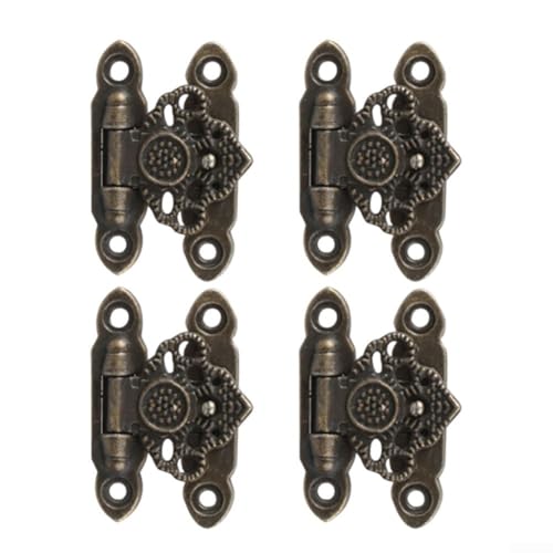 Retro-Design Schmuckkästchen Koffer Riegel Verschluss Hasp Schnallen Antik Bronze Gold Finish (Bronze) von BlissfulAbode