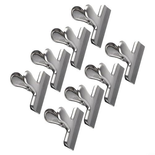 Revolutionieren Sie Ihre Küchenorganisation mit einem 812-teiligen Metall-Clip-Set für Snackbeutel (8 Stück) von BlissfulAbode