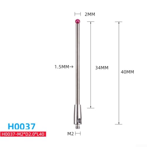 Robuster M2 Gewindestift mit Stahl für effektive Koordinatenmessvorgänge (H0037) von BlissfulAbode