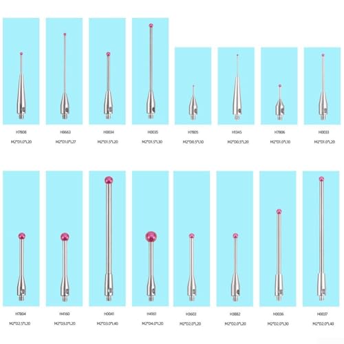 Robuster M2 Gewindestift mit Stahl für effektive Koordinatenmessvorgänge (H7806) von BlissfulAbode