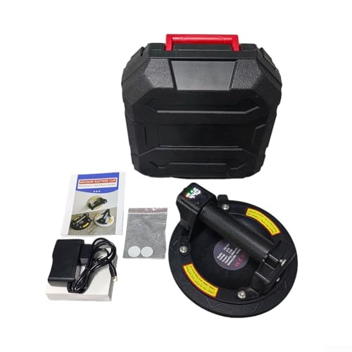 Robuster elektrischer Saugnapfheber, 20,3 cm Durchmesser für die einfache Handhabung von schwerem Glas und Kunststoffen (A) von BlissfulAbode