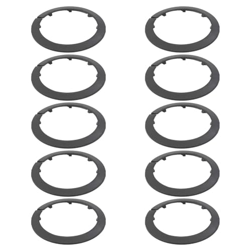 Rohrabdeckungen für Entwässerungs- und Gasrohre mit Wasserhahn- und Wandlochabdeckungen aus PP, entworfen für eine saubere und effiziente Verdeckung (für 75 mm) von BlissfulAbode