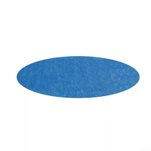 Runde Poolabdeckung für aufblasbare Familienpools 1,8 m wasserdichtes PE-Gewebe mit Kordelzug-Design von BlissfulAbode
