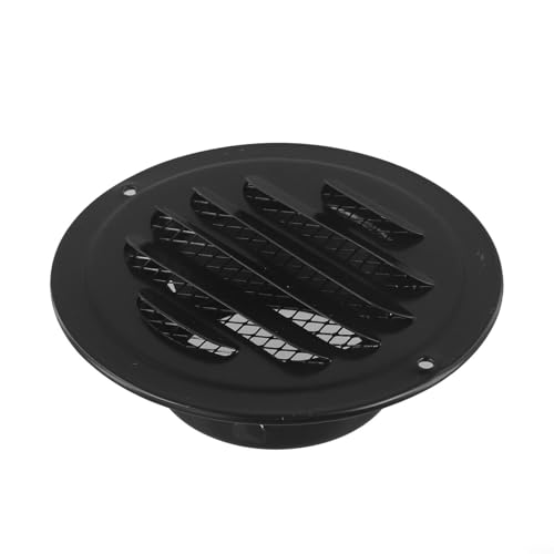 Runder Abluftgitter, Edelstahl, feinmaschiges Design, schwarz, 70 mm, 80 mm, 100 mm, 150 mm, 200 mm, Luftstromabdeckung für Wand oder Decke, Außenlüftung, Zuhause, Büro, gewerbliche Nutzung (70 mm) Runder Abluftgitter, Edelstahl, feinmaschiges Design, schwarz, 70 mm, 80 mm, 100 mm, 150 mm, 200 mm, Luftstromabdeckung für Wand oder Decke, Außenlüftung, Zuhause, Büro, gewerbliche Nutzung (70 mm) von BlissfulAbode
