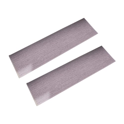 Rutschfeste Polyester-Treppenmatte mit Selbstfunktion, die sicher auf Holzböden ist, bietet Wasseraufnahmefähigkeit und Schallreduzierung (B) von BlissfulAbode