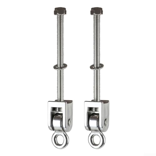Schaukelhaken Edelstahl 304 Swing Suspension Haken Set 180° drehbar Heavy Duty Load Bearing Haken für Indoor Outdoor Spielplatz Garten Silber 21cm 2 Pack Schaukelhaken Edelstahl 304 Swing Suspension Haken Set 180° drehbar Heavy Duty Load Bearing Haken für Indoor Outdoor Spielplatz Garten Silber 21cm 2 Pack von BlissfulAbode