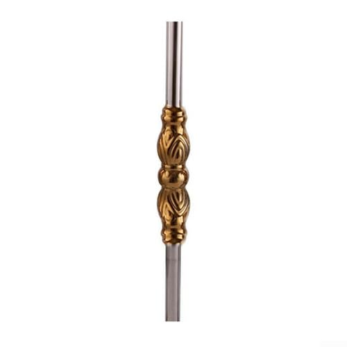 Schlanke 304 Edelstahlstäbe zur Erhöhung Ihrer Treppe und Ihres Balkons (Goldene Lotusstange) von BlissfulAbode