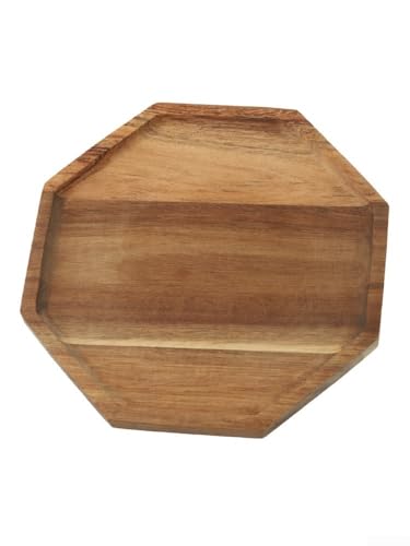 Schlanke Servierplatte aus Akazienholz, verschönert jede Mahlzeit mit einem Hauch von Klasse (klein) von BlissfulAbode