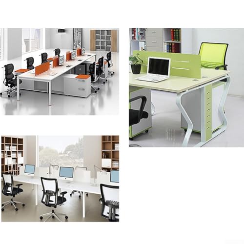 Schreibtischdurchführungen 2er Set Kabellochabdeckungen für effektives Drahtmanagement (weiß) von BlissfulAbode