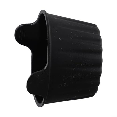 Silikon-Backförmchen für Muffins und Cupcakes, 4-teiliges Set, antihaftbeschichtet und lebensmittelecht für Ihre Küche (schwarz) von BlissfulAbode