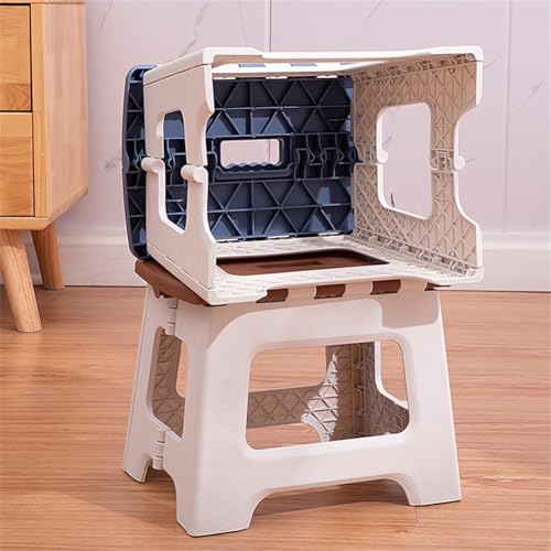 Simplistic Yet Effective Foldable Step Stool Designed to Meet Various Demands (blue) von BlissfulAbode