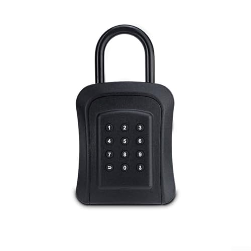 Smart Lock Schlüsselsafe mit Anti-Diebstahl-Funktionen, verbindet sich mit der TTlock-App für einfachen Zugriff von BlissfulAbode