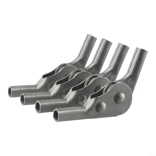 Sofa-Gelenk-Scharnierversteller, 4-teiliges Set, 3 Stufen bei 54 Grad und 5 Stufen bei 90/180 Grad für den Einsatz (5 Stufen 180 Grad) von BlissfulAbode