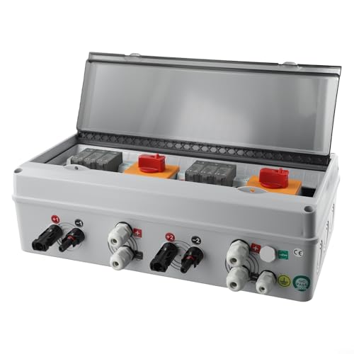 Solar PV Array Combiner Box 1000V 2 Input 2 Output IP65 Waterproof Over Voltage And Overload Protection Reliable DC Components Real Time Detection For Residential Rooftop Commercial PV Plants Solar PV Array Combiner Box 1000V 2 Input 2 Output IP65 Waterproof Over Voltage And Overload Protection Reliable DC Components Real Time Detection For Residential Rooftop Commercial PV Plants von BlissfulAbode