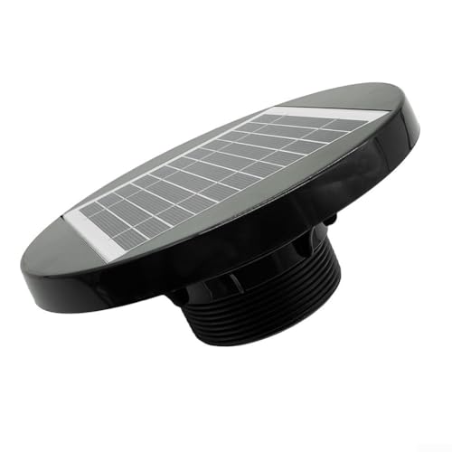 Solarbetriebenes Belüftungssystem Solar Dachventilator Lüfter Entlüftungsanlage mit Polykritallines Solarpanel für Gartenhäuser Wohnmobile Dachböden Solarbetriebenes Belüftungssystem Solar Dachventilator Lüfter Entlüftungsanlage mit Polykritallines Solarpanel für Gartenhäuser Wohnmobile Dachböden von BlissfulAbode