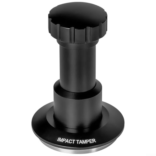 Spring Activated Espresso Tamper for Consistent Coffee Compression and Flavor Enhancement (58.35MM) von BlissfulAbode