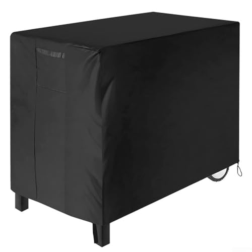Staubdichte und wasserdichte Outdoor-Tisch- und Stuhlhussen aus Material (schwarz) von BlissfulAbode