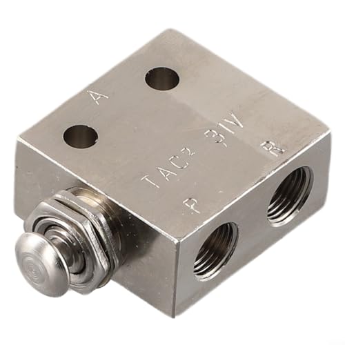 TAC231V Zuverlässiges mechanisches Luftventil mit manuellem Druckknopf und Multi-Positions-Design von BlissfulAbode