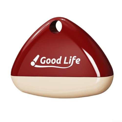 Tragbarer waschbarer Tierhaarentferner Roller, wiederverwendbares klebriges Werkzeug zur Entfernung von Tierhaaren von Stoff, Sofas, Betten und Autoinnenräumen (rot) von BlissfulAbode