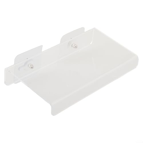 Transparentes Wandregal aus Acryl, funktionales schwebendes Display für Küche und Bad (B) von BlissfulAbode