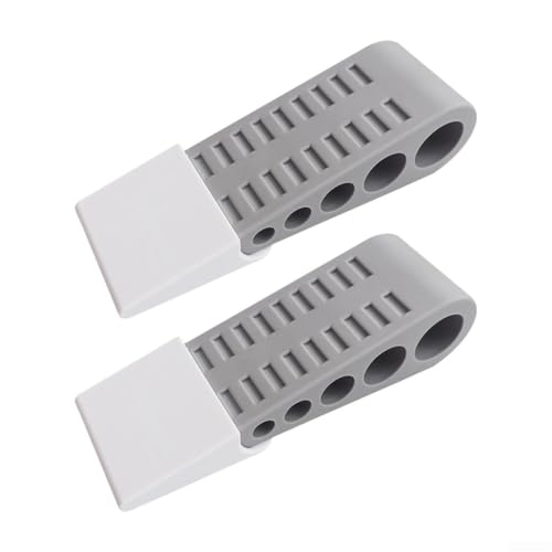Türstopper mit praktischer Halterung, perfekt für verschiedene Bodenarten, 2er-Set von BlissfulAbode