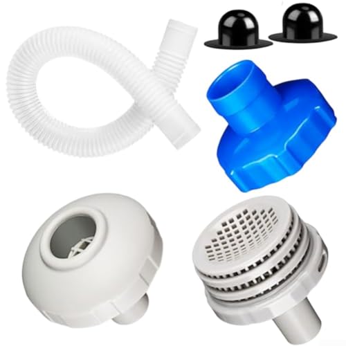 Umfassendes Pool-Einlaufdüsen-Sieb-Set mit Skimmer-Schlauchadapter B-Kit von BlissfulAbode