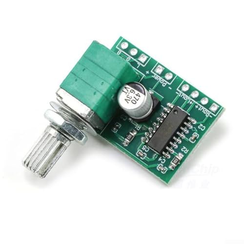 Verbessertes Audio-Erlebnis mit PAM8403 Digitalmodul mit USB-Netzteil und Lautstärkeregler (1 Stück) von BlissfulAbode