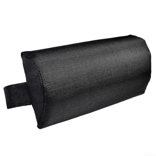 Verstellbares Kissen mit kühlendem Material für Entspannung unter der Sonne (schwarz) von BlissfulAbode