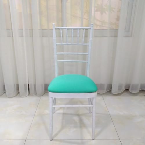 Vielfältige Anwendungen mit elastischen Stuhlhussen für Esszimmer, Büro oder Außenbereich (grün) von BlissfulAbode