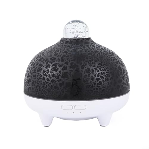 Vulkanischer Aroma-Diffusor mit 350 ml Kapazität, USB-tragbare Lampe für ätherisches Öl, für Zuhause, Büro, Luftbefeuchter mit Flammen-Nachtlicht und automatischer Wasserabschaltfunktion (weiß) Vulkanischer Aroma-Diffusor mit 350 ml Kapazität, USB-tragbare Lampe für ätherisches Öl, für Zuhause, Büro, Luftbefeuchter mit Flammen-Nachtlicht und automatischer Wasserabschaltfunktion (weiß) von BlissfulAbode