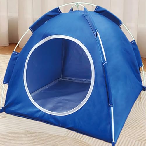 Waschbares Haustierzelt, ideal für Mini-Haustiere beim Camping oder Wandern, Ausflüge im Freien (rot) von BlissfulAbode