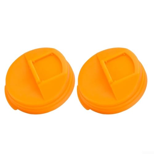 Wiederverwendbare, spritzwassergeschützte Deckel für Dosen, hält Ihre Getränke frisch und vor Verunreinigungen (orange) von BlissfulAbode