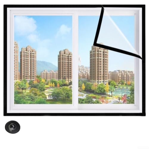 Wiederverwendbares Wärmedämmungsset für Fenster, perfekte Passform für die meisten Größen (80 x 120 cm) von BlissfulAbode
