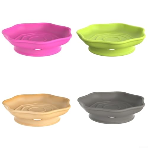 Wine Lovers' Essential Silikon Charcuterie Board für Snacks und Vorspeisen (gelb) von BlissfulAbode