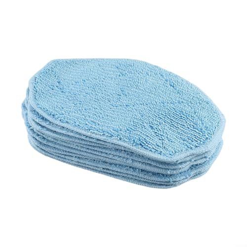 Wischmopp-Ersatz-Pads aus weicher Mikrofaser für die Verwendung mit Cecotec für Conga 999 für XTreme Roboter (10 Stück) von BlissfulAbode