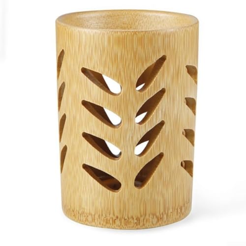 Zahnbürstenhalter aus Holz mit Drainage, einzigartiges nachhaltiges Design für Bad oder Küche von BlissfulAbode