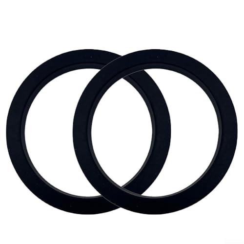 Zuverlässige Silikon-Unterlegscheibe für Carimali-Kaffeemaschinen, Gruppenkopfdichtung zur Aufrechterhaltung des Brühens (2 Stück) von BlissfulAbode